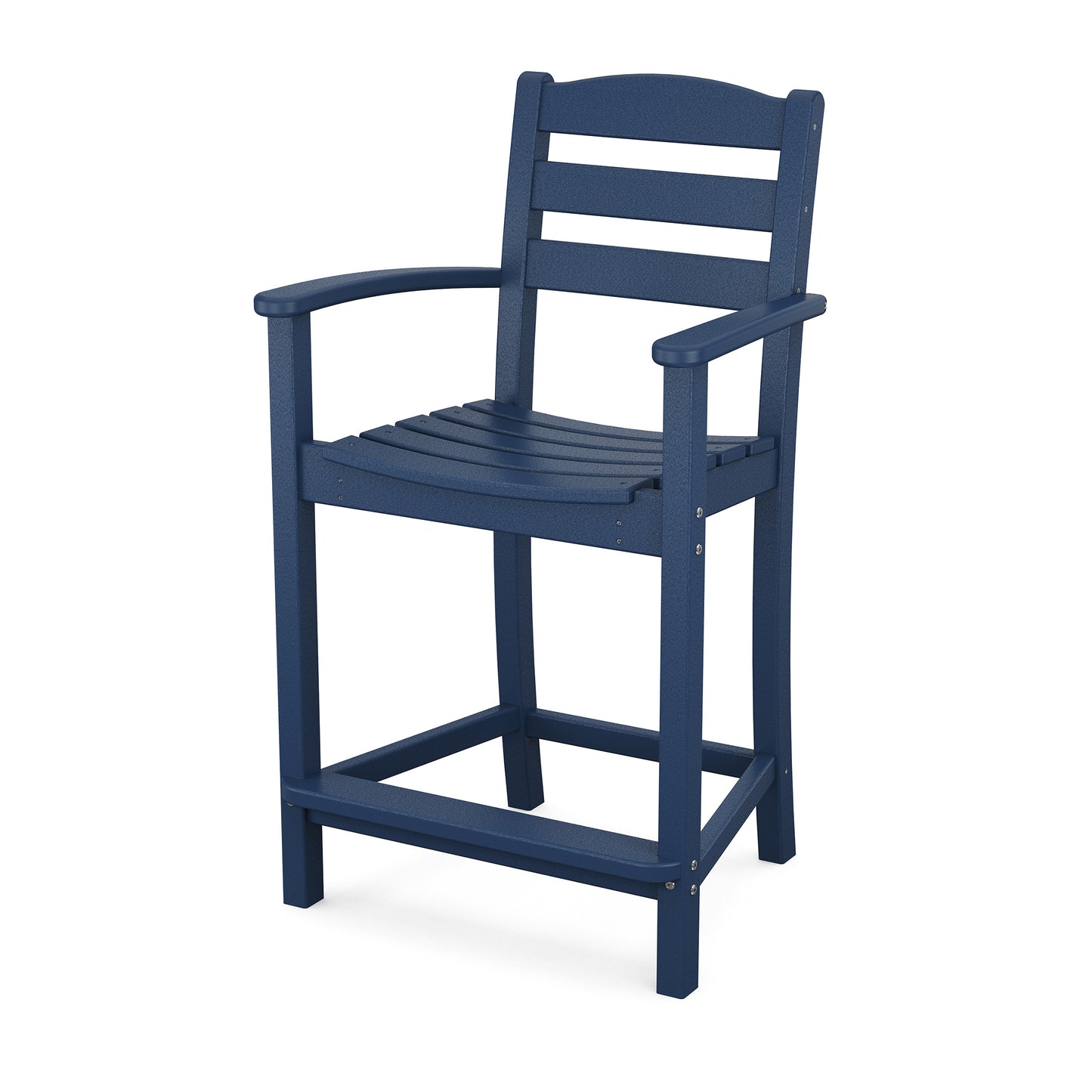 La Casa Cafe Counter Arm Chair Navy, image 8