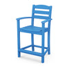 La Casa Cafe Counter Arm Chair Pacific Blue