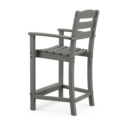 
                  La Casa Cafe Counter Arm Chair Slate Gray Back - Image 12
                