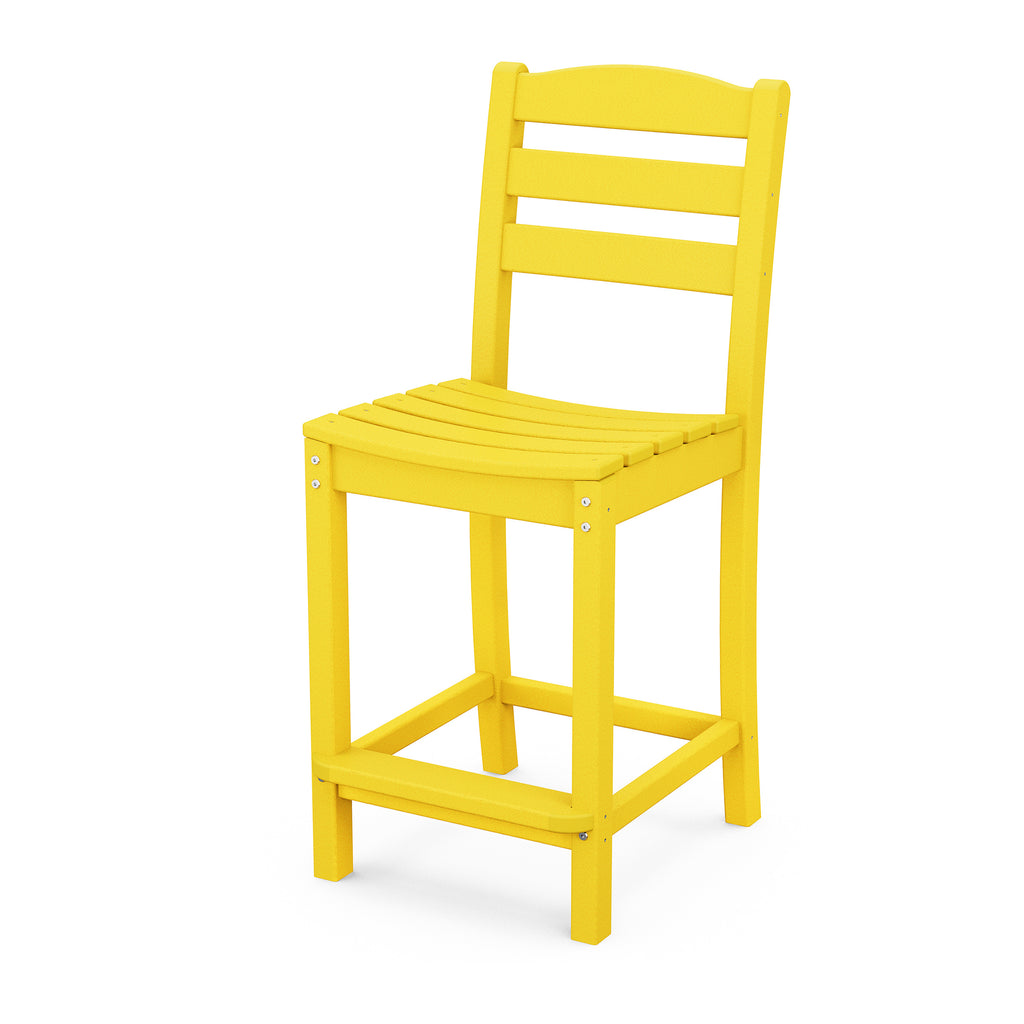 La Casa Cafe Counter Side Chair Lemon