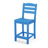 La Casa Cafe Counter Side Chair Pacific Blue