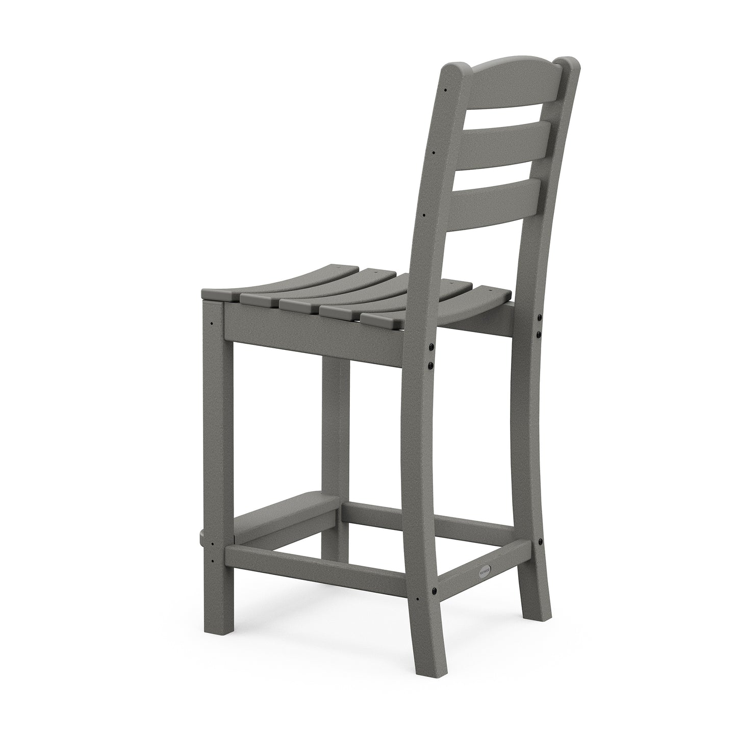 La Casa Cafe Counter Side Chair Slate Gray Back, image 11