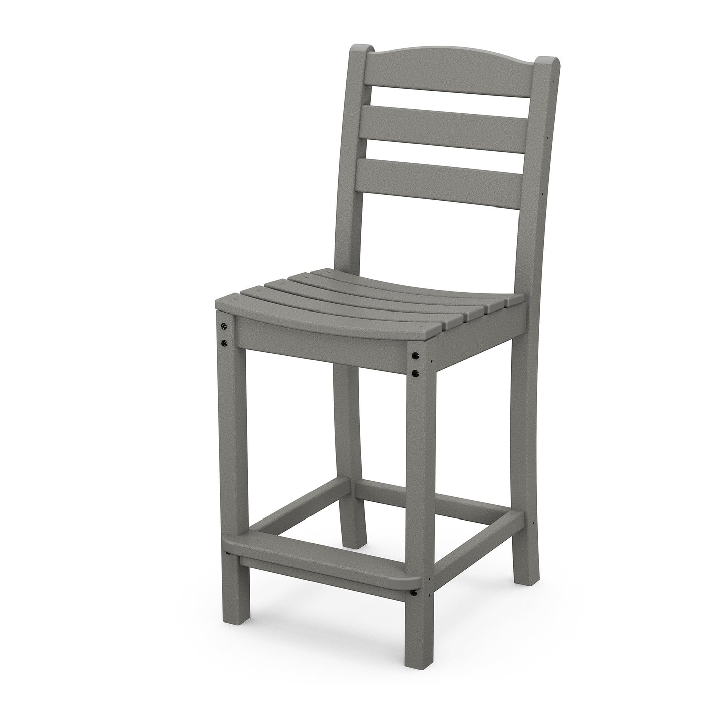 La Casa Cafe Counter Side Chair Slate Gray, image 2