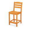 La Casa Cafe Counter Side Chair Tangerine