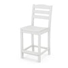 La Casa Cafe Counter Side Chair White