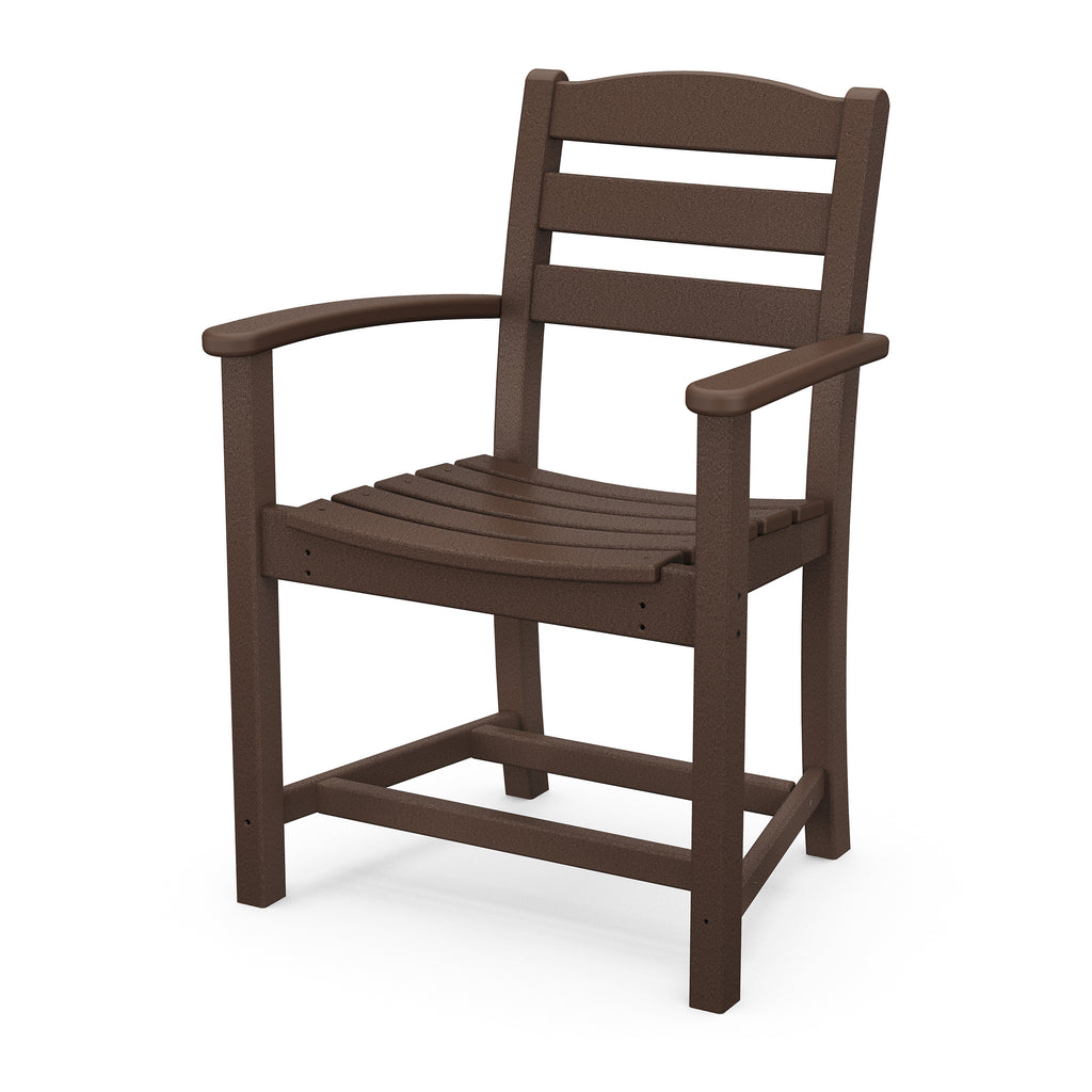 La Casa Cafe Dining Arm Chair Mahogany