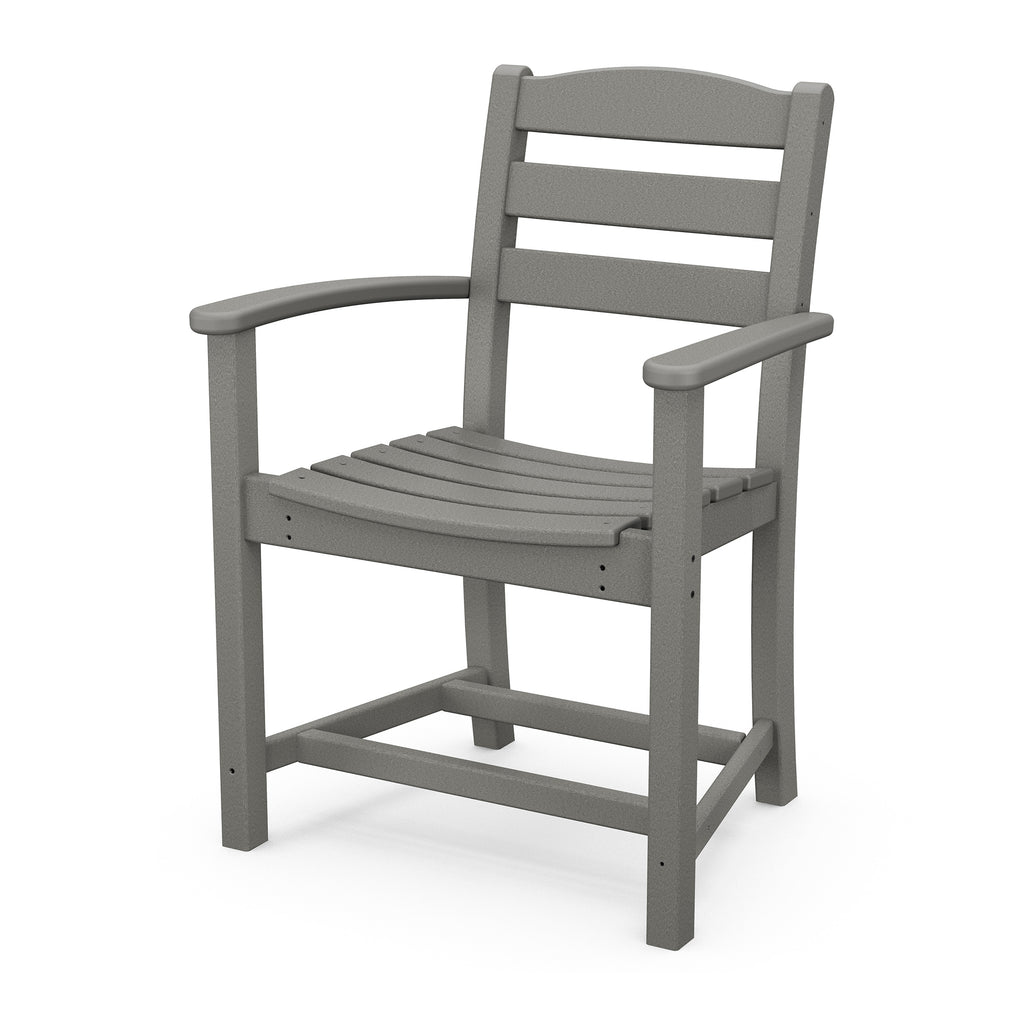 La Casa Cafe Dining Arm Chair Slate Gray