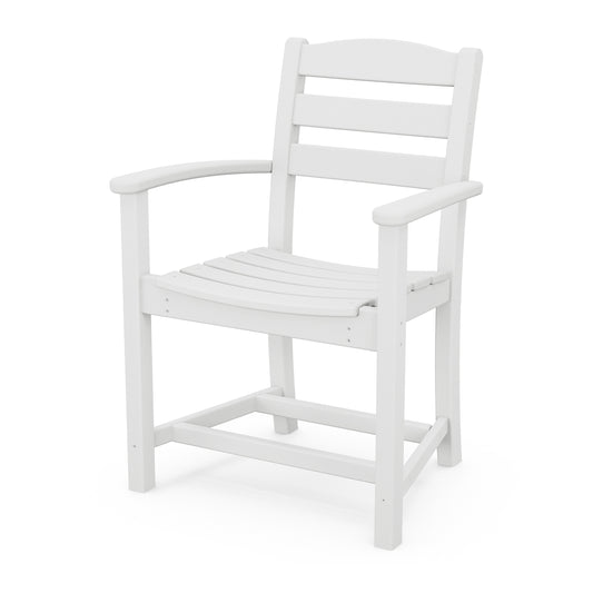 La Casa Cafe Dining Arm Chair White