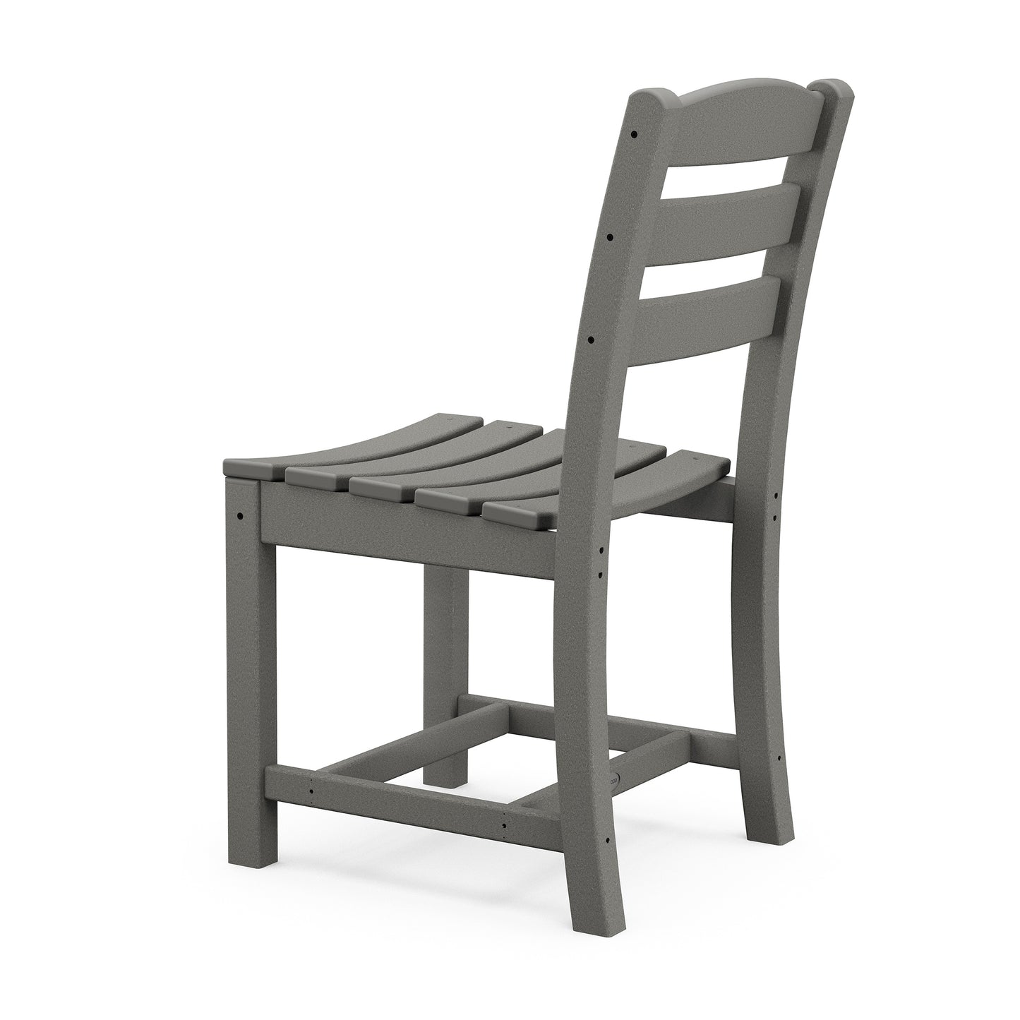 La Casa Cafe Dining Side Chair Slate Gray Back, image 11