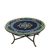 Lake Como Round Coffee Table Espresso Frame