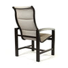 Lakeside Padded Sling High Back Dining Chair