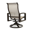 Lakeside Sling High Back Swivel Rocker