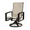 Lakeside Sling High Back Swivel Rocker