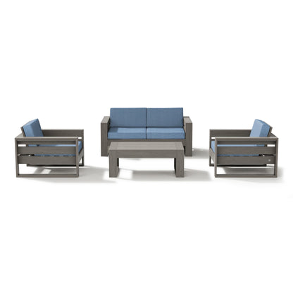 
                  Latitude 4-Piece Lounge Loveseat Set - Image 7
                