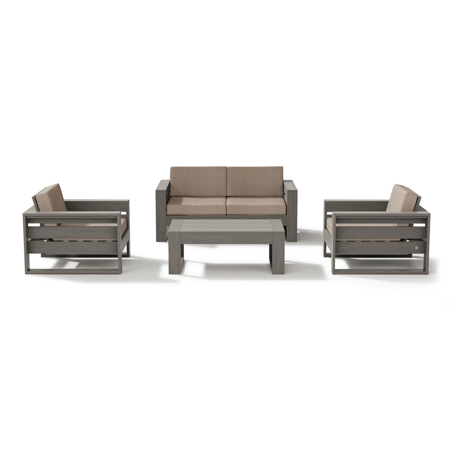 Latitude 4-Piece Lounge Loveseat Set, image 7