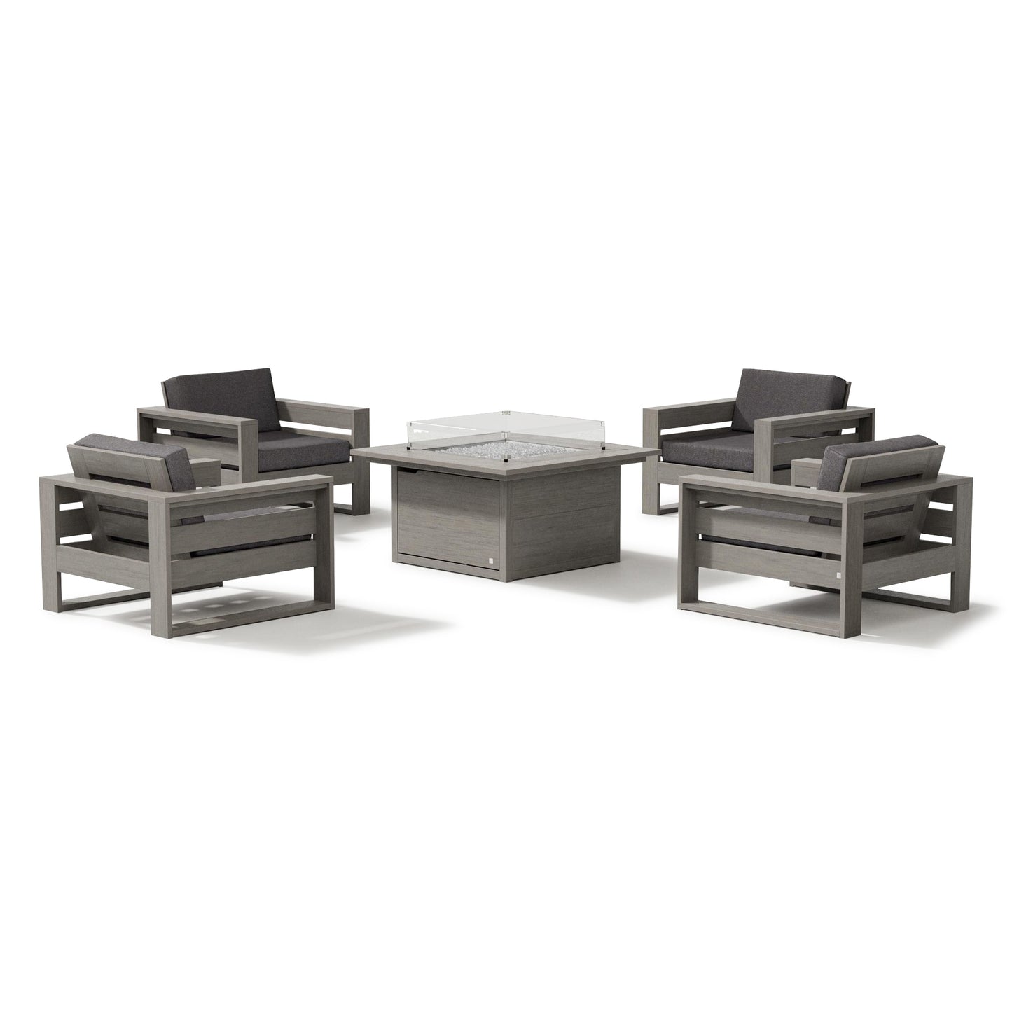 Latitude 5-Piece Lounge Fire Table Set, image 3