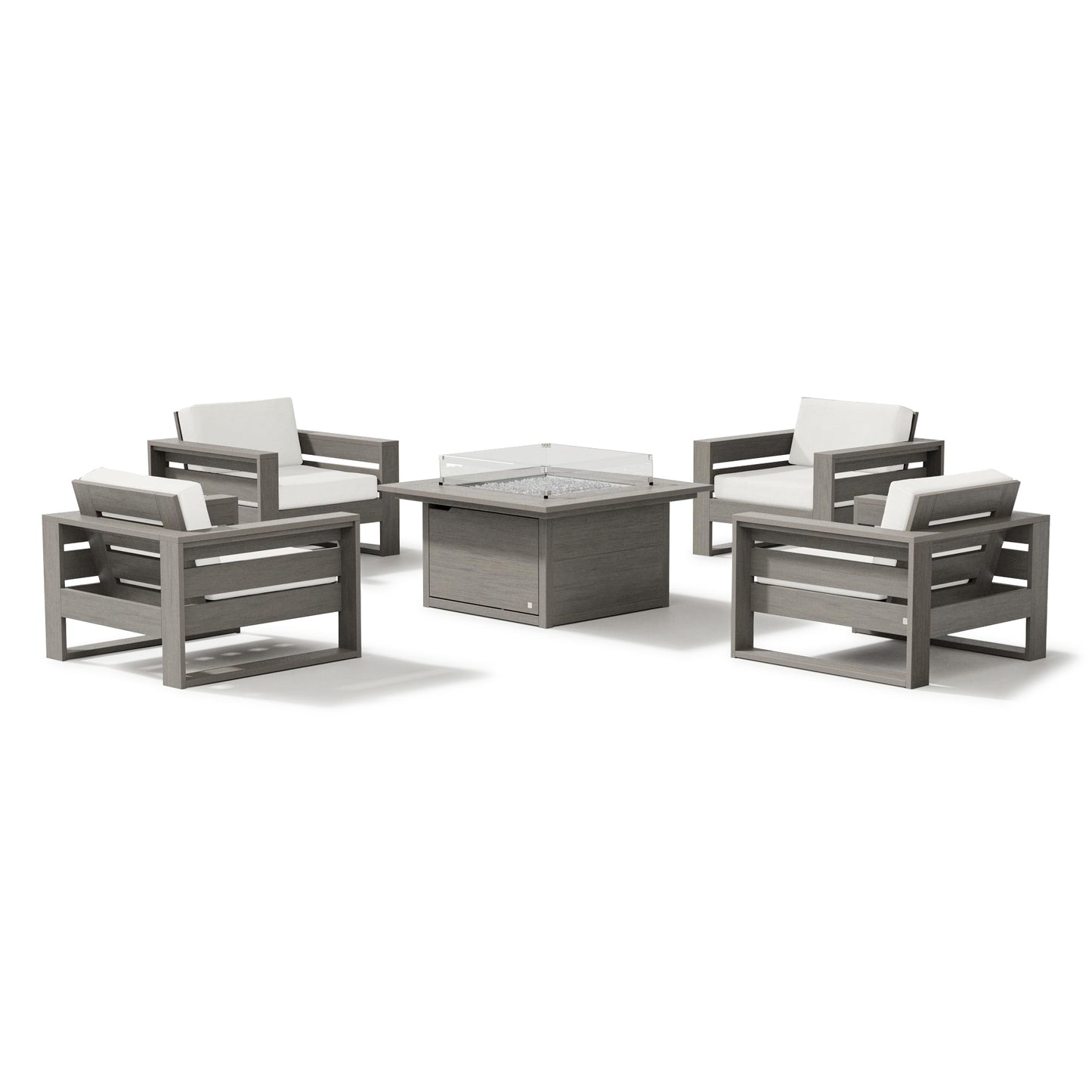 Latitude 5-Piece Lounge Fire Table Set, image 5