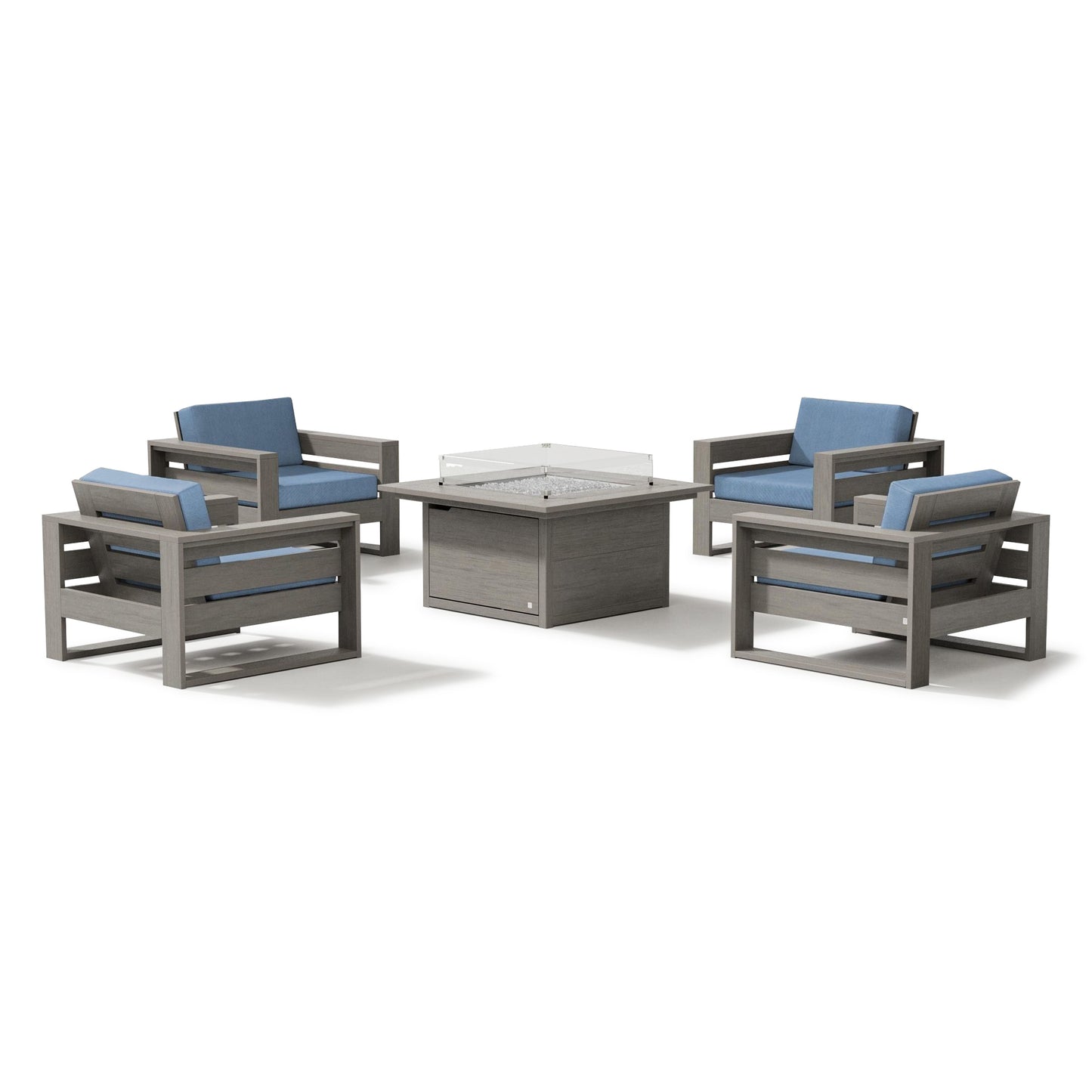 Latitude 5-Piece Lounge Fire Table Set, image 6