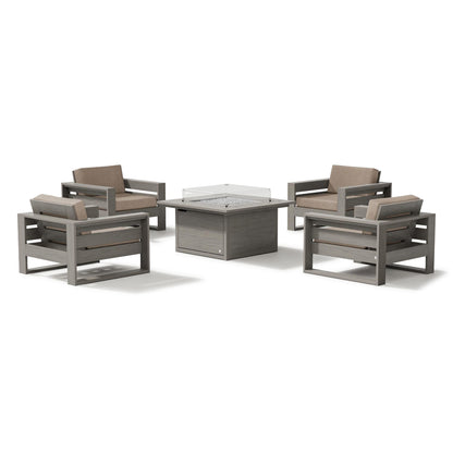 
                  Latitude 5-Piece Lounge Fire Table Set - Image 8
                