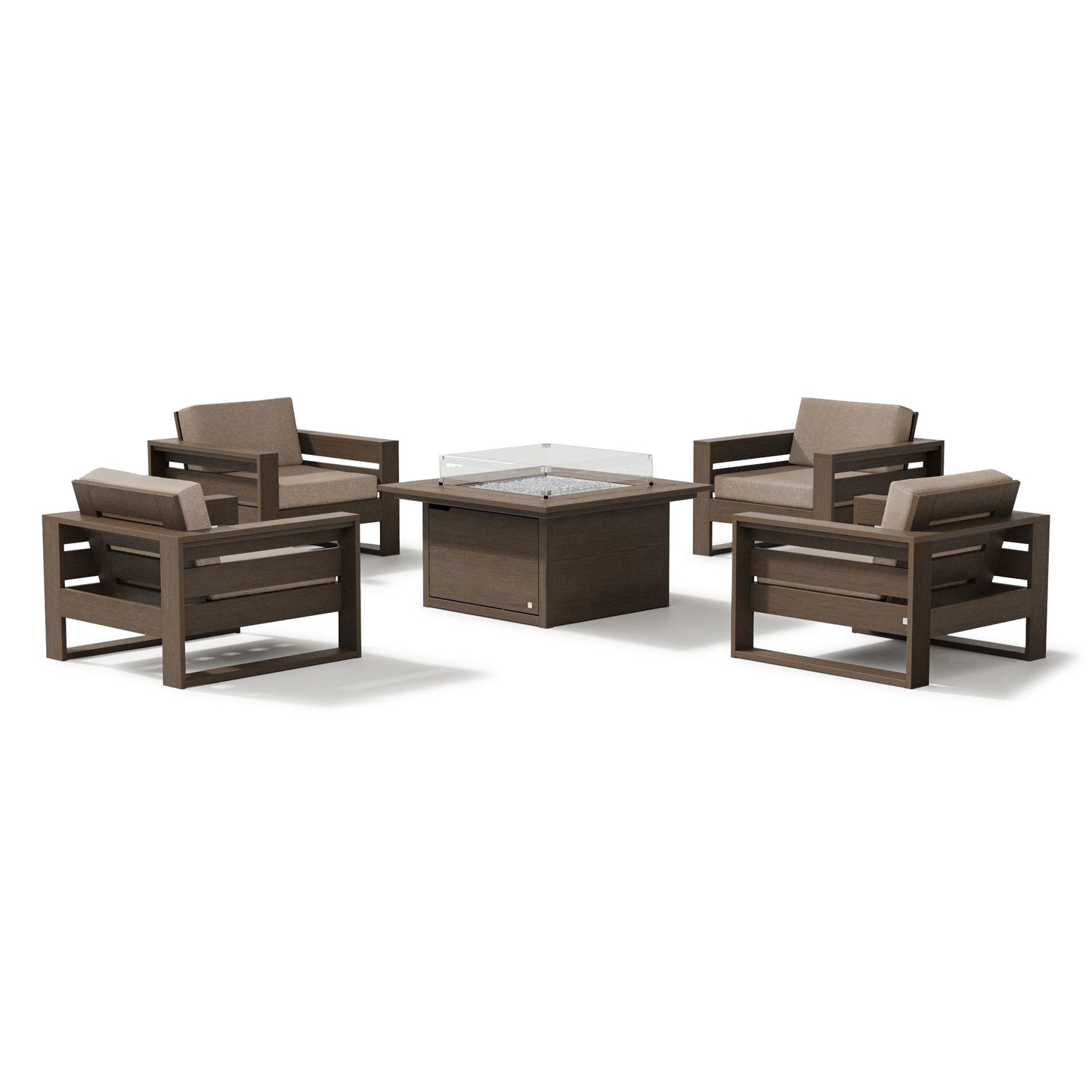 Latitude 5-Piece Lounge Fire Table Set, image 13