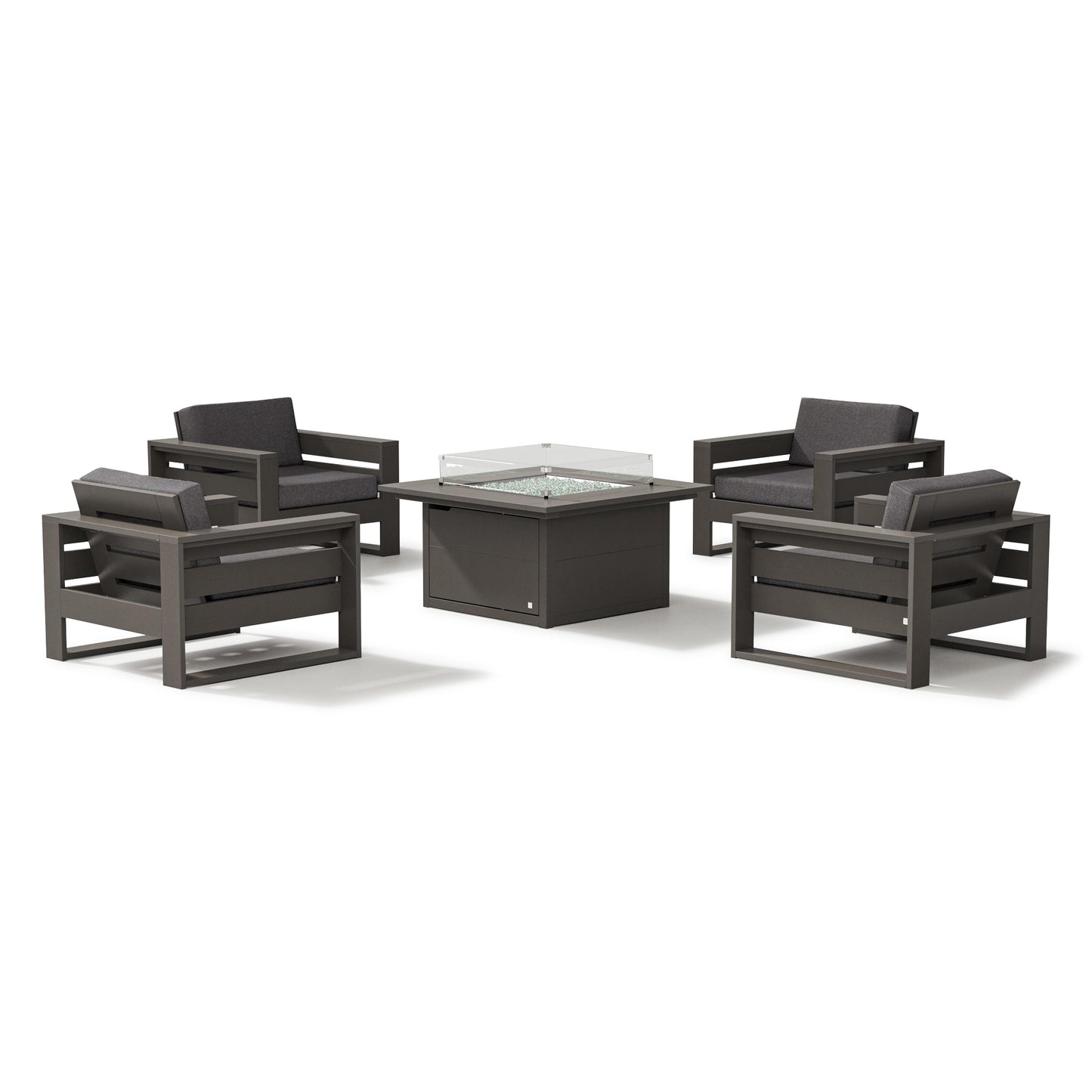 Latitude 5-Piece Lounge Fire Table Set, image 16