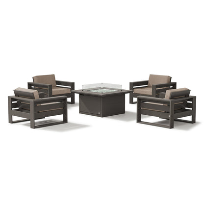 
                  Latitude 5-Piece Lounge Fire Table Set - Image 19
                