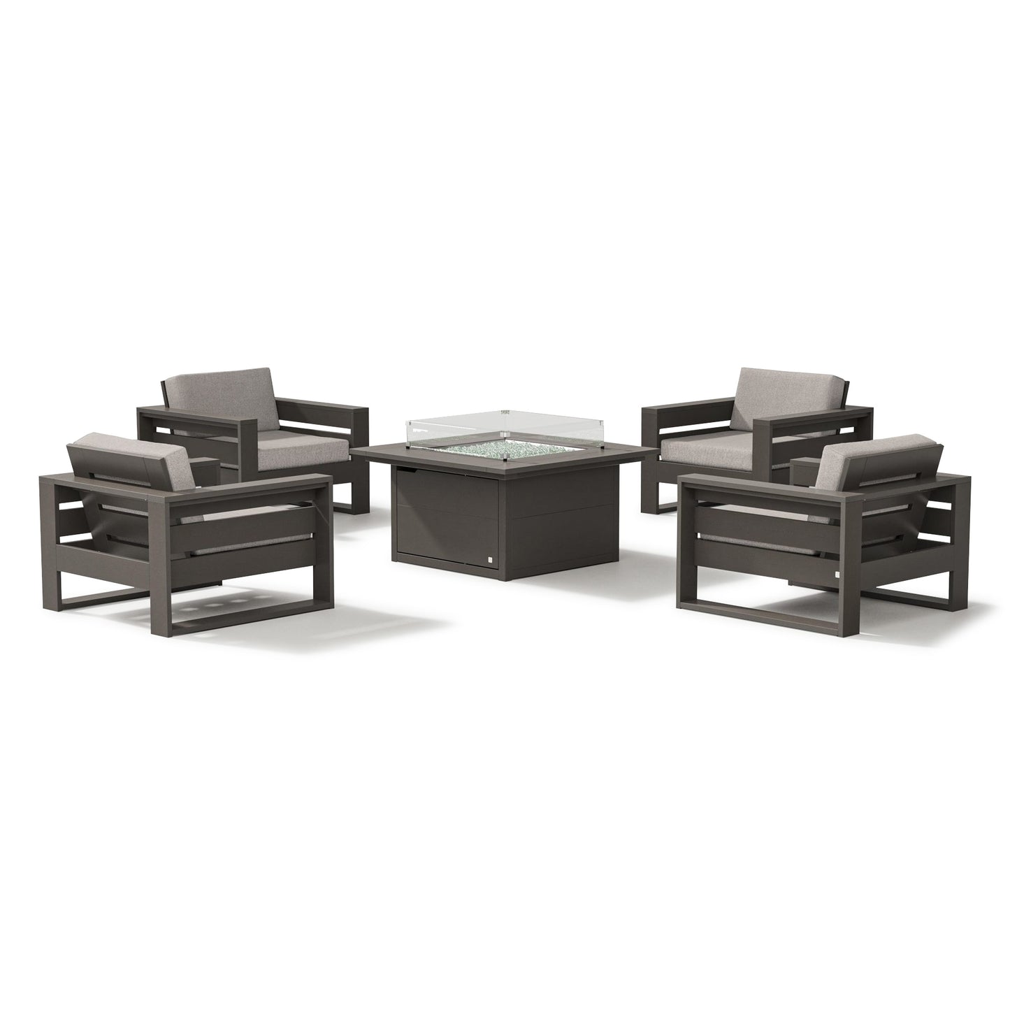 Latitude 5-Piece Lounge Fire Table Set, image 20