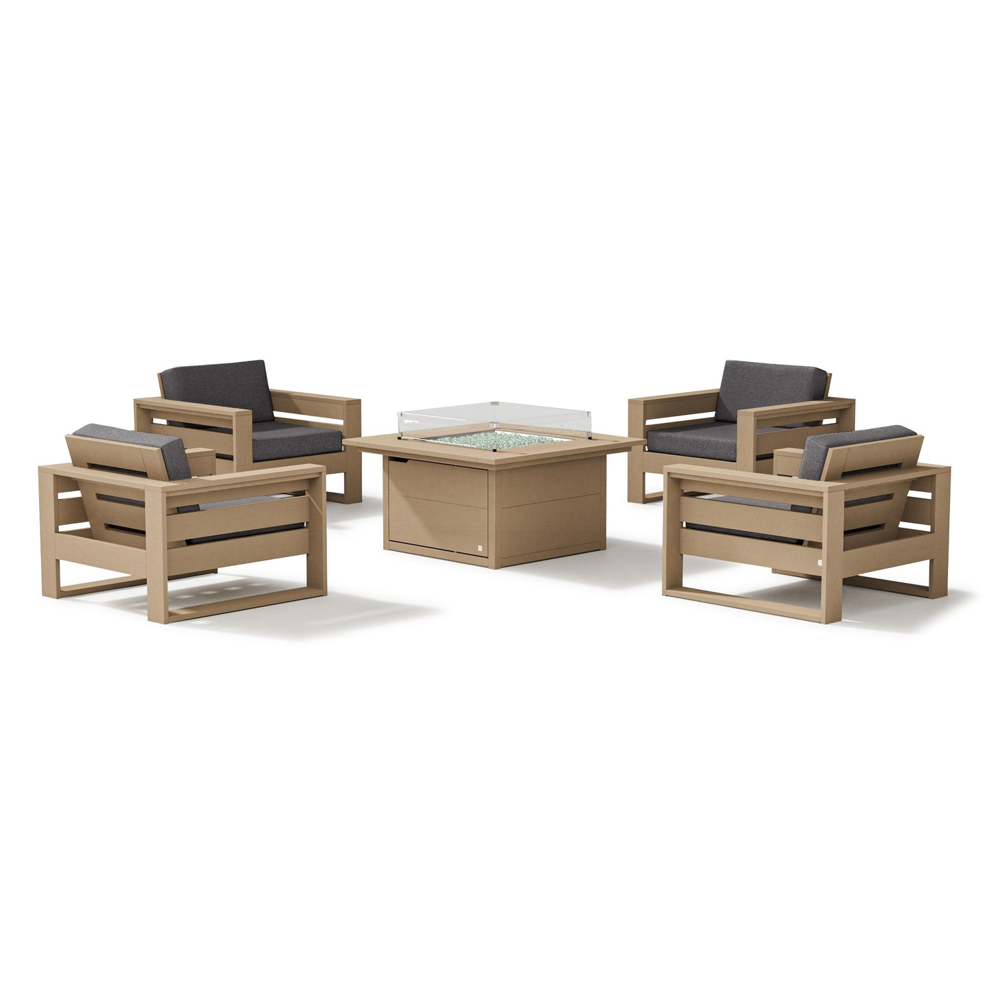 Latitude 5-Piece Lounge Fire Table Set, image 21