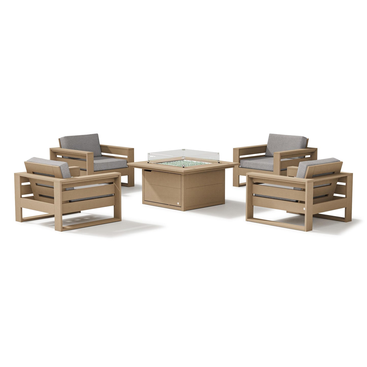 Latitude 5-Piece Lounge Fire Table Set, image 22