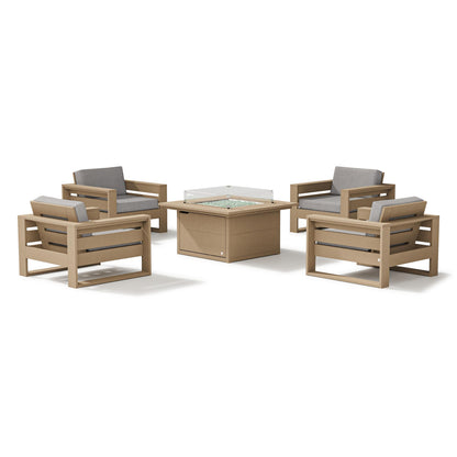 
                  Latitude 5-Piece Lounge Fire Table Set - Image 22
                