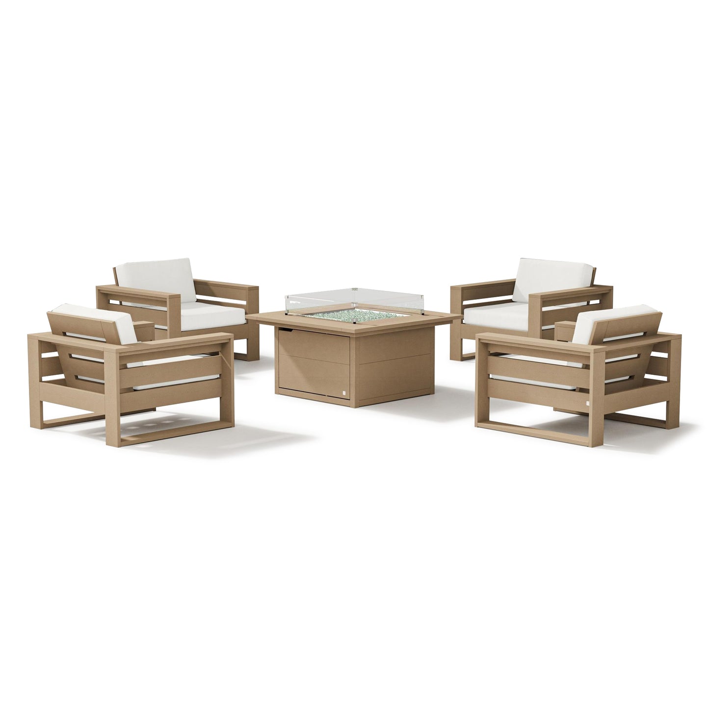 Latitude 5-Piece Lounge Fire Table Set, image 1