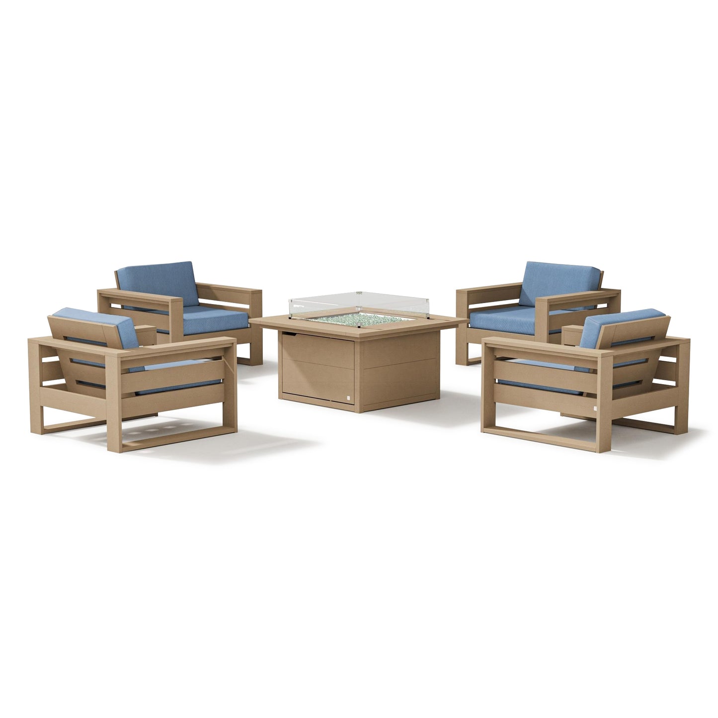 Latitude 5-Piece Lounge Fire Table Set, image 23