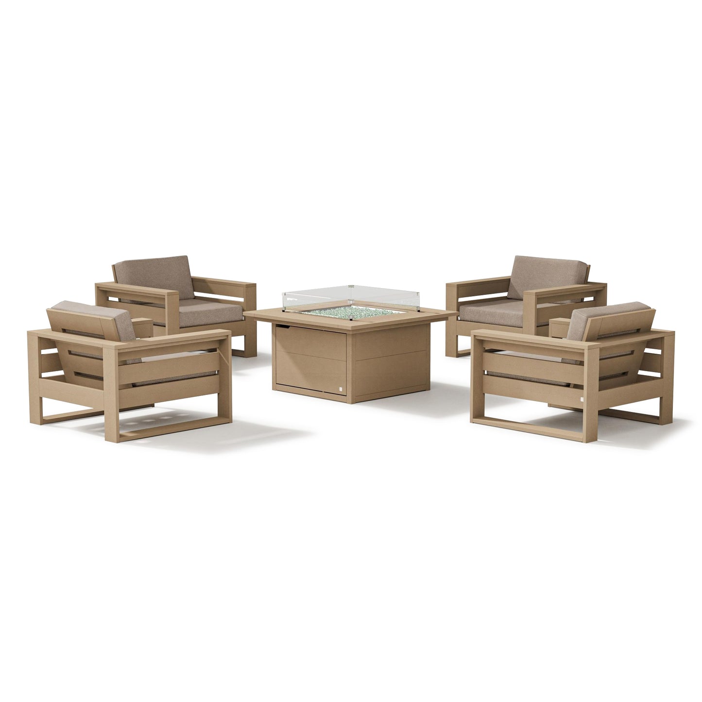 Latitude 5-Piece Lounge Fire Table Set, image 24