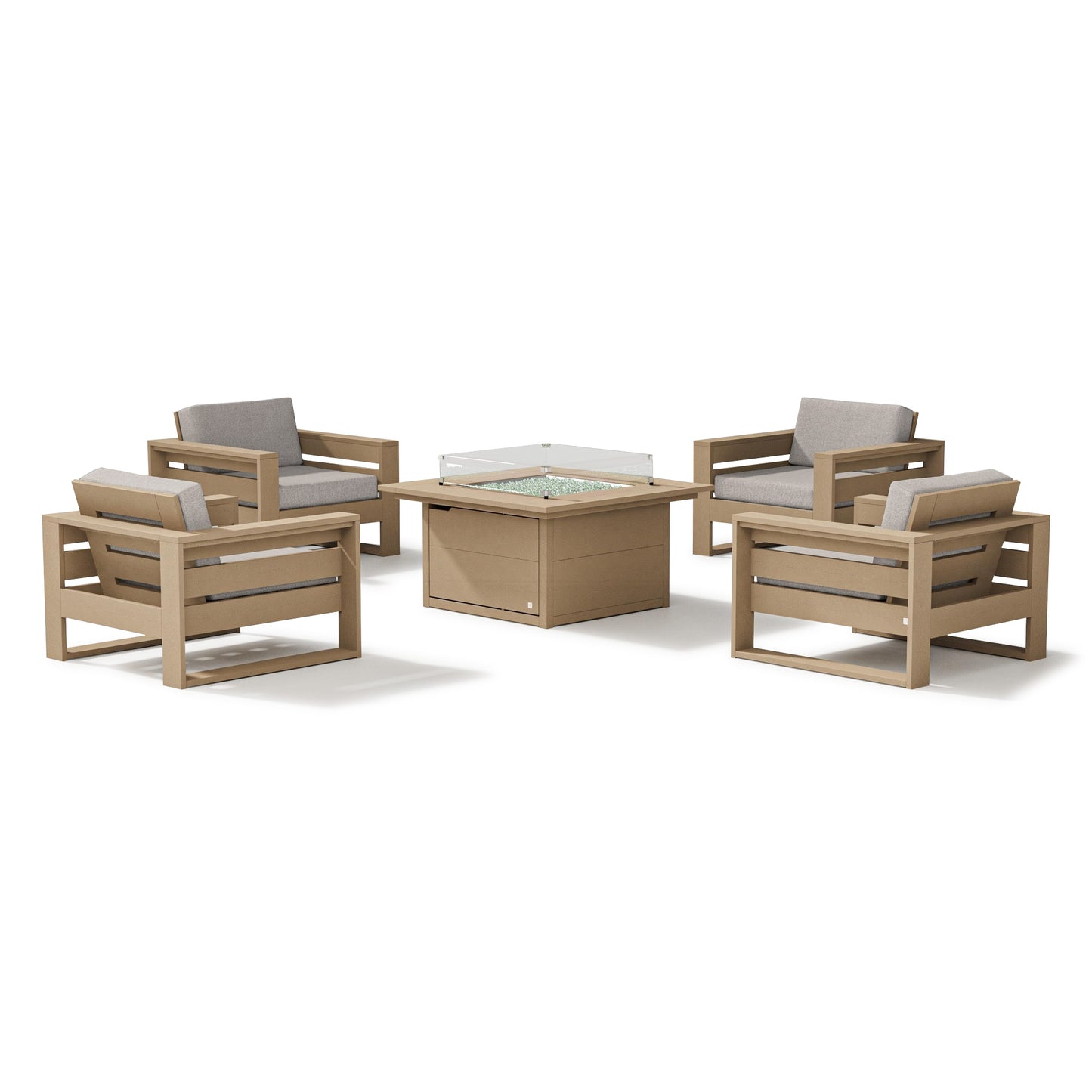 Latitude 5-Piece Lounge Fire Table Set, image 25