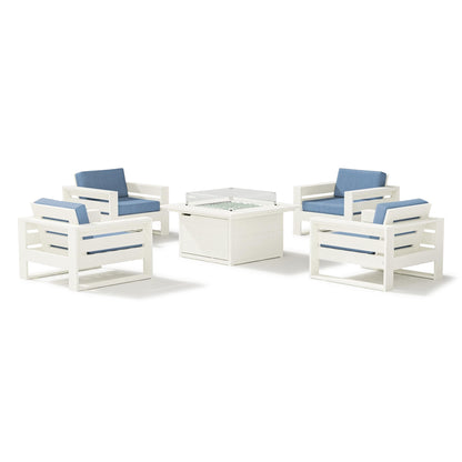 
                  Latitude 5-Piece Lounge Fire Table Set - Image 29
                