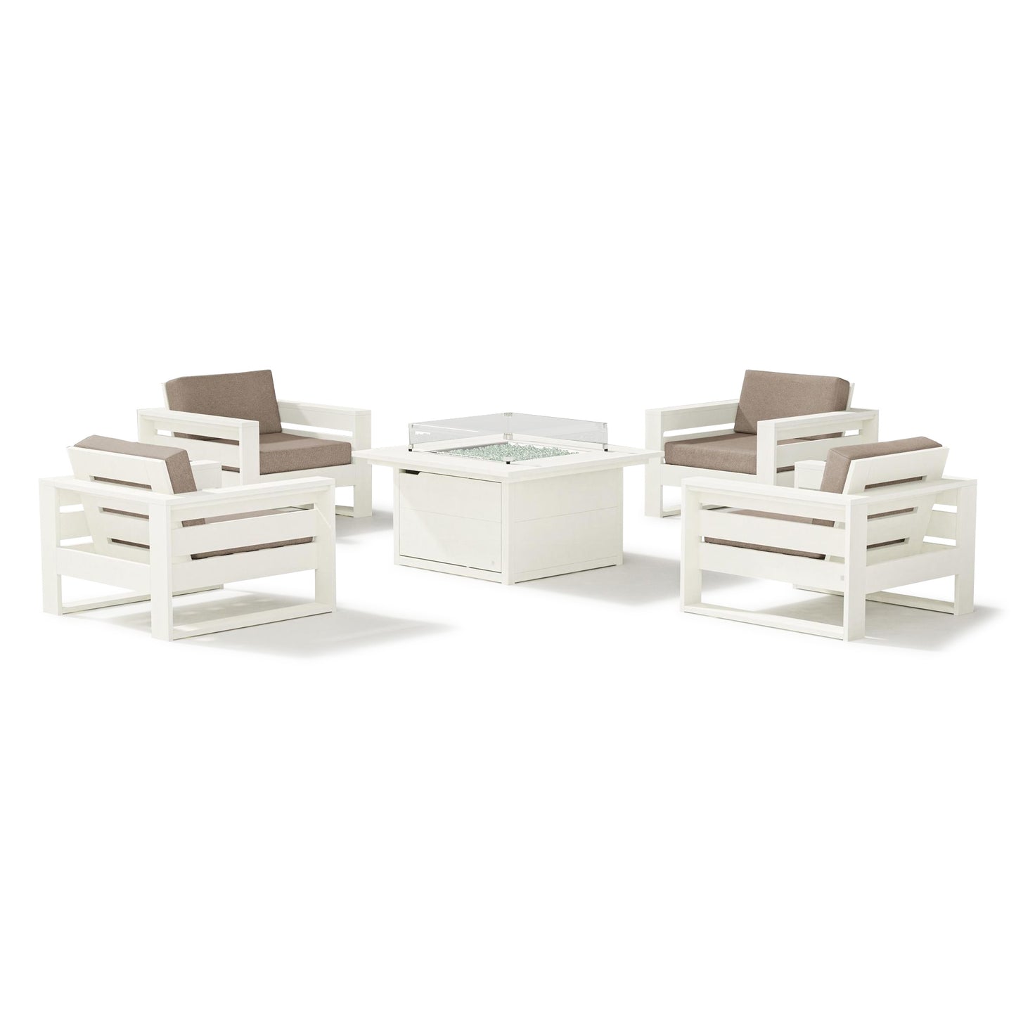 Latitude 5-Piece Lounge Fire Table Set, image 30