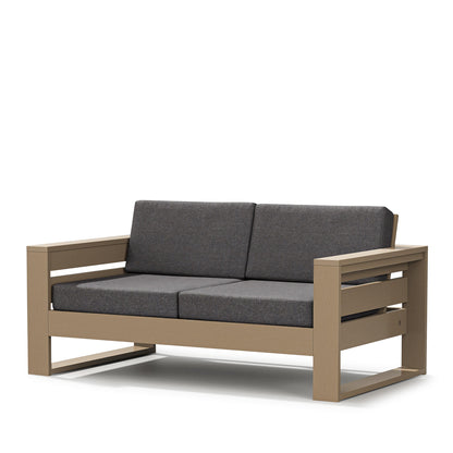 
                  Latitude Loveseat Vintage Sahara Frame Ash Charcoal Cushions - Image 8
                