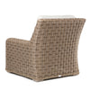 Laurent Club Chair Driftwood Weave Fresco Flax Fabric Back