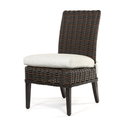 
                  Laurent Dining Side Chair Chestnut Weave Fresco Flax Fabric - Image 6
                