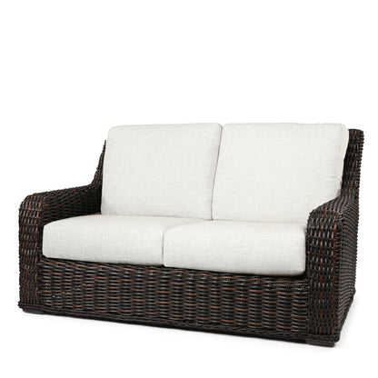 
                  Laurent Loveseat Chestnut Weave Fresco Flax Fabric - Image 6
                