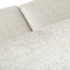 Laurent Loveseat Driftwood Weave Fresco Flax Fabric Detail