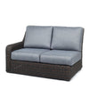 Laurent Right Arm Loveseat Section Chestnut Weave Adena Denim Fabric