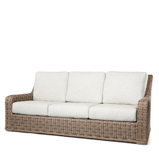 Laurent Sofa Driftwood Weave Fresco Flax Fabric