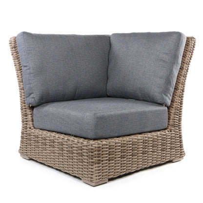 
                  Laurent Square Corner Section Driftwood Weave Adena Denim Fabric - Image 13
                