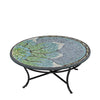 Lovina Round Coffee Table Black Frame
