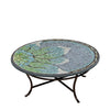 Lovina Round Coffee Table Espresso Frame