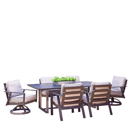 Luxe 7 PC Dining Set