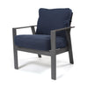 Luxe Dining Chair Blend Indigo Cushions