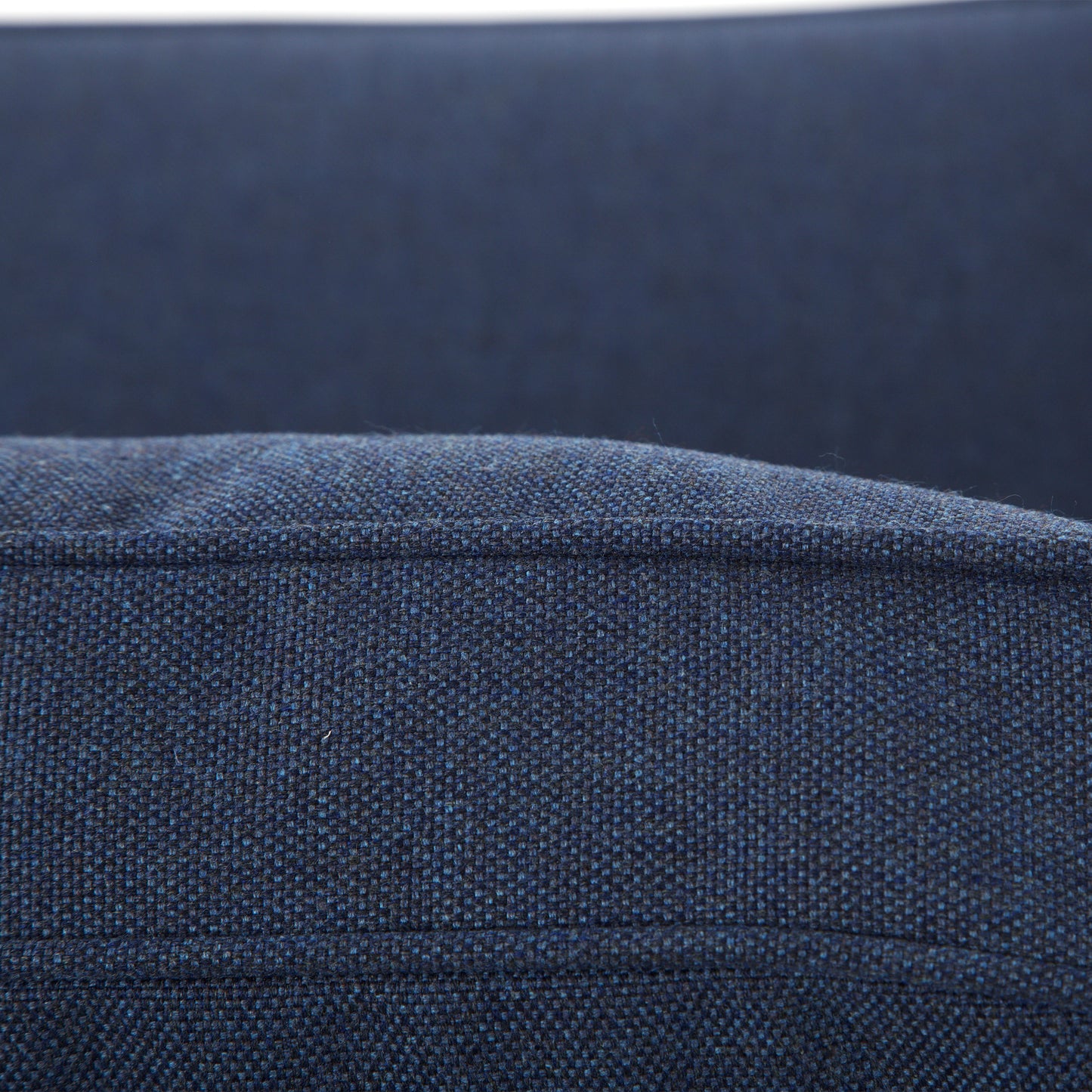 Luxe Loveseat Blend Indigo Cushions Detail, image 6