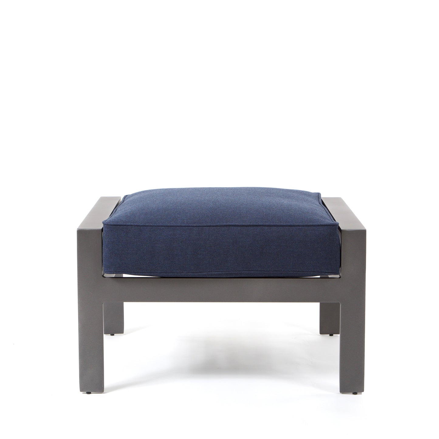 Luxe Ottoman Blend Indigo Cushion Front, image 2